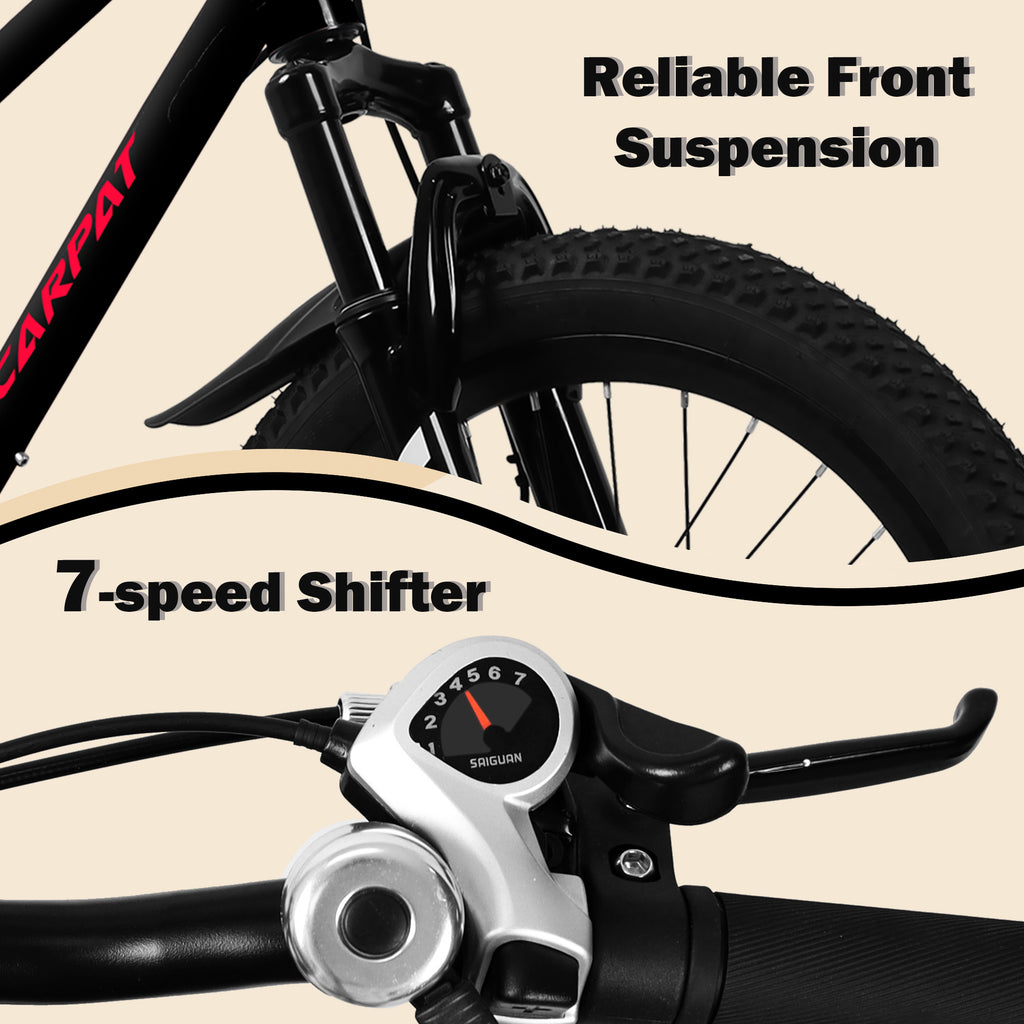 A20184 20 pouces VTT enfants pour garçons et filles