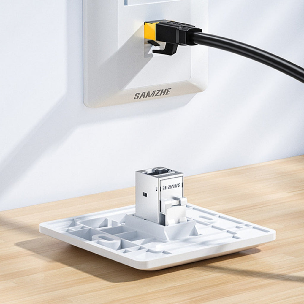 RJ45 Module réseau non blindé Connecteur droit