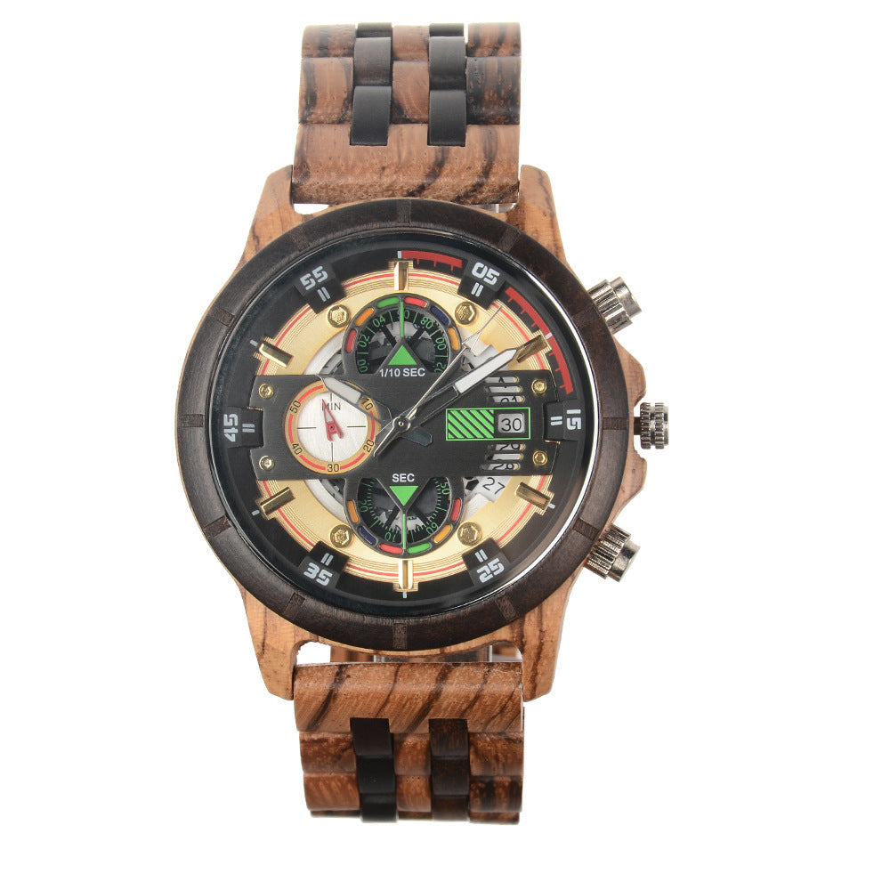 Montre Quartz Hommes multifonctions
