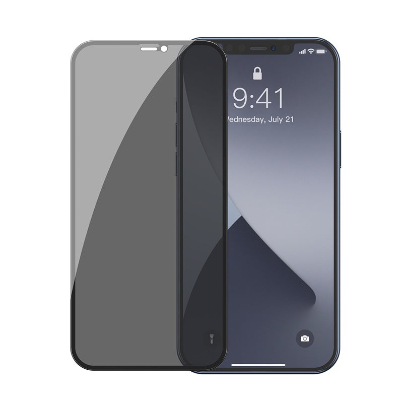 0.3mm Full Screen Curved Privacy Film trempé pour IP 5.4 pouces deux pièces noir