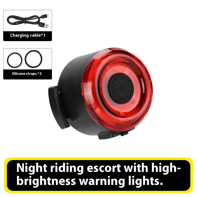 Round Bike Warning Lights MTB Outdoor Night Riding