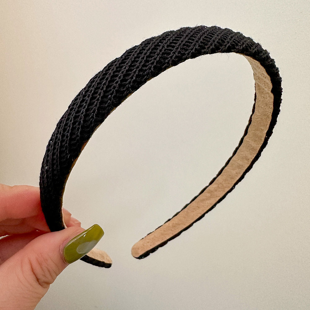 Tempérament sauvage doux et plus jeune Ceinture de coiffure Ornements