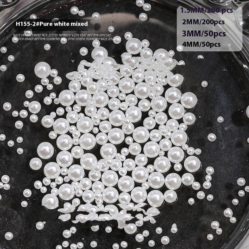 Sac de perles All-matching Nail Ornement