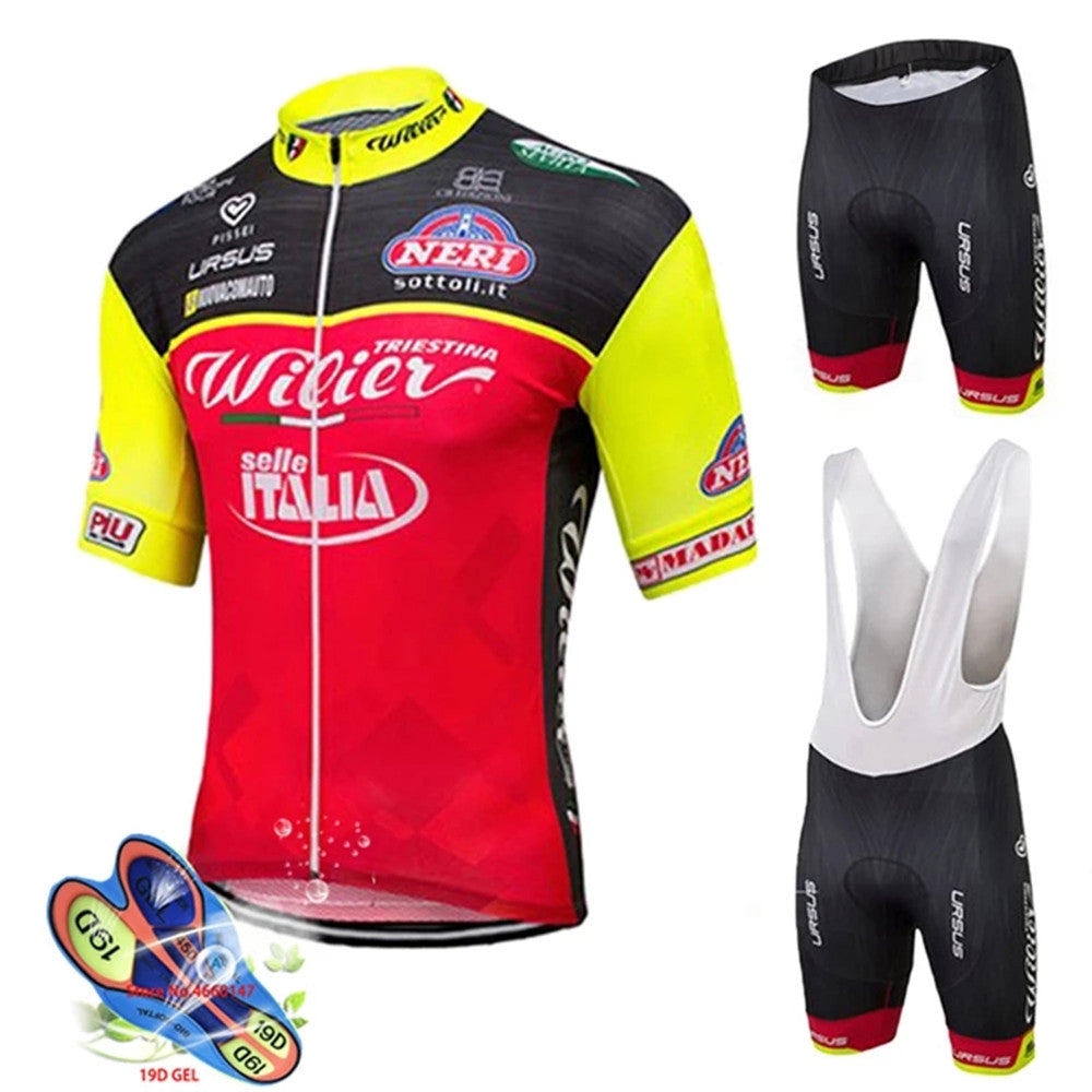 Costume de vélo de montagne à séchage rapide pour hommes