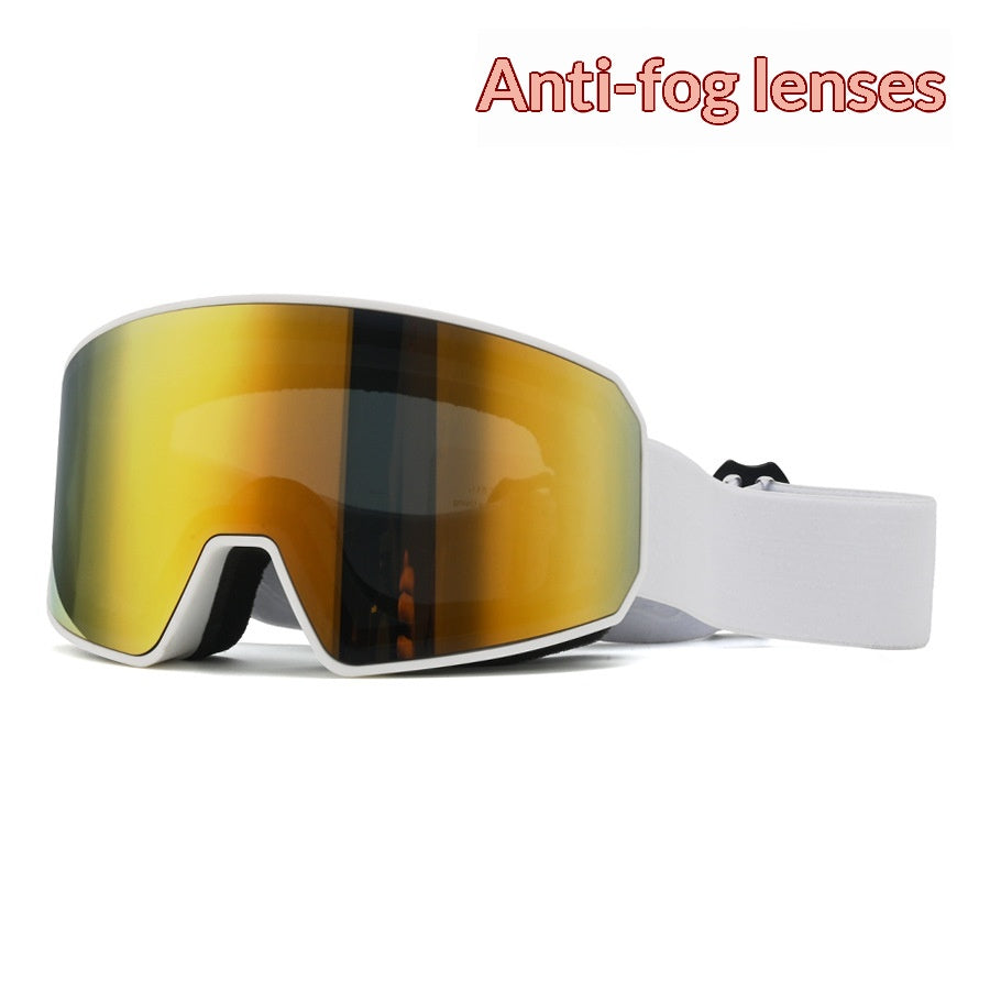 Gants de ski Double couche Gants anti-fog alpinisme