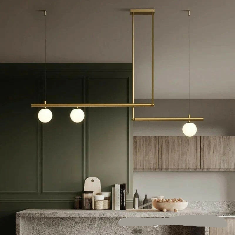 Nordic Modern Restaurant Long Pendentif Light avec un design créatif unique