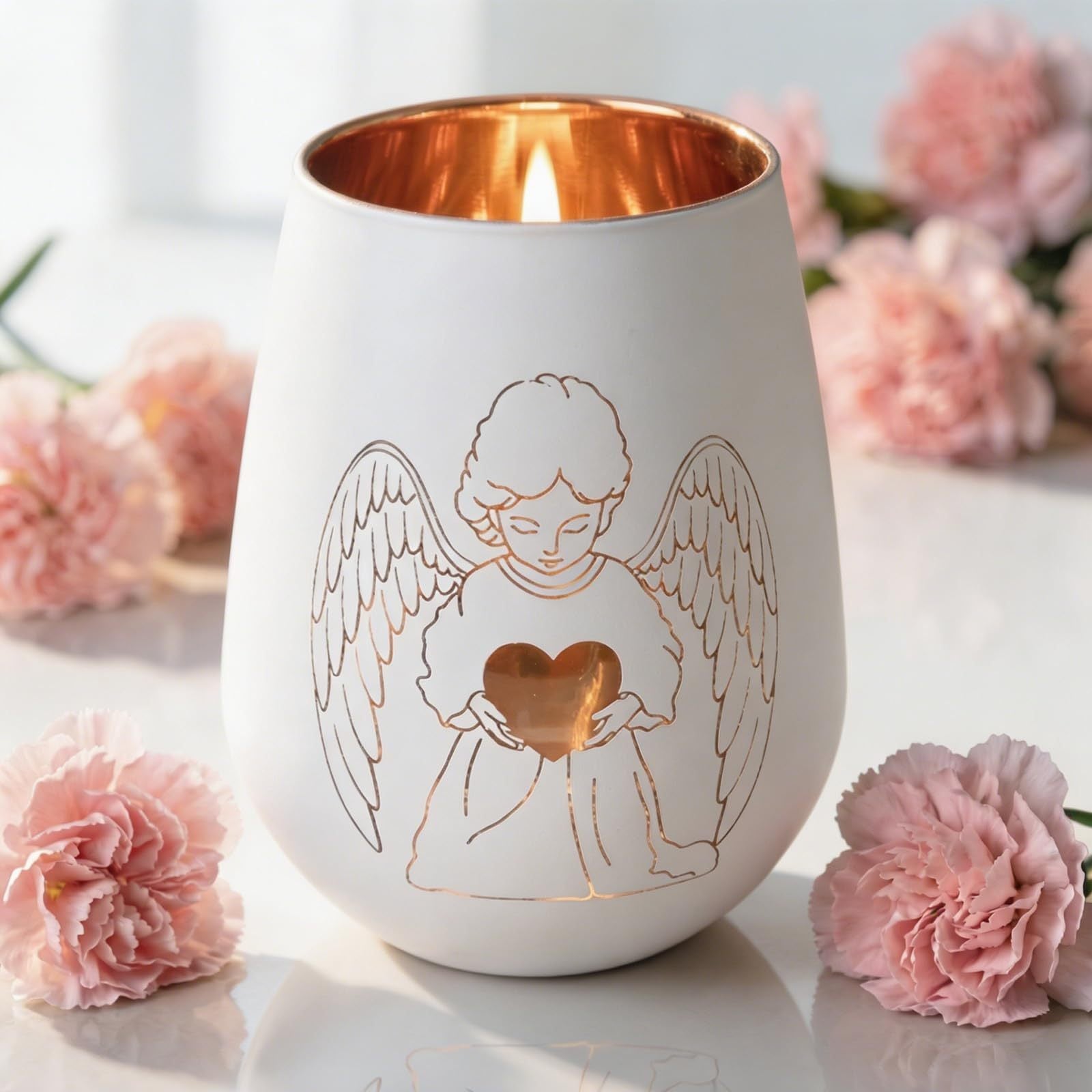 Porte-théâtre blanc – Guardian Angel Design