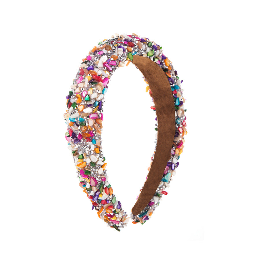 Mode Baroque Bandeau coloré pour femmes