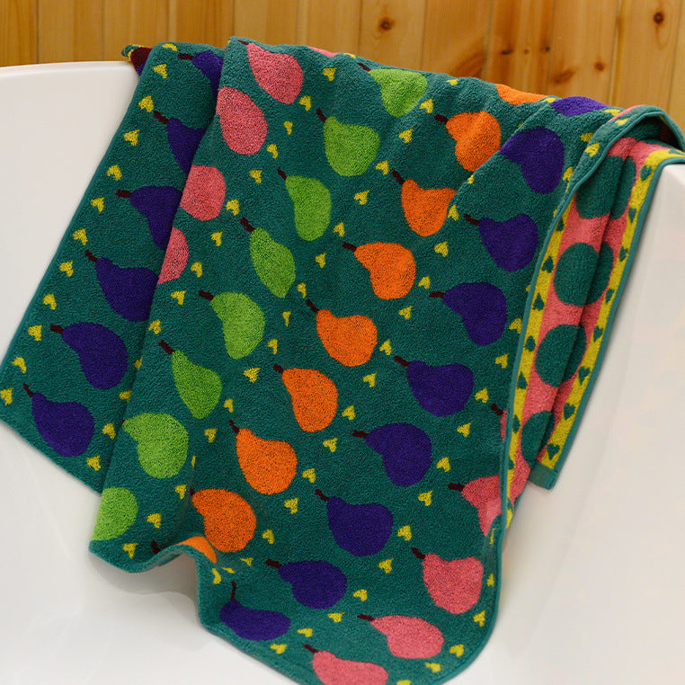 Bath Wrap Soft Absorbant Serviette de bain en coton pur