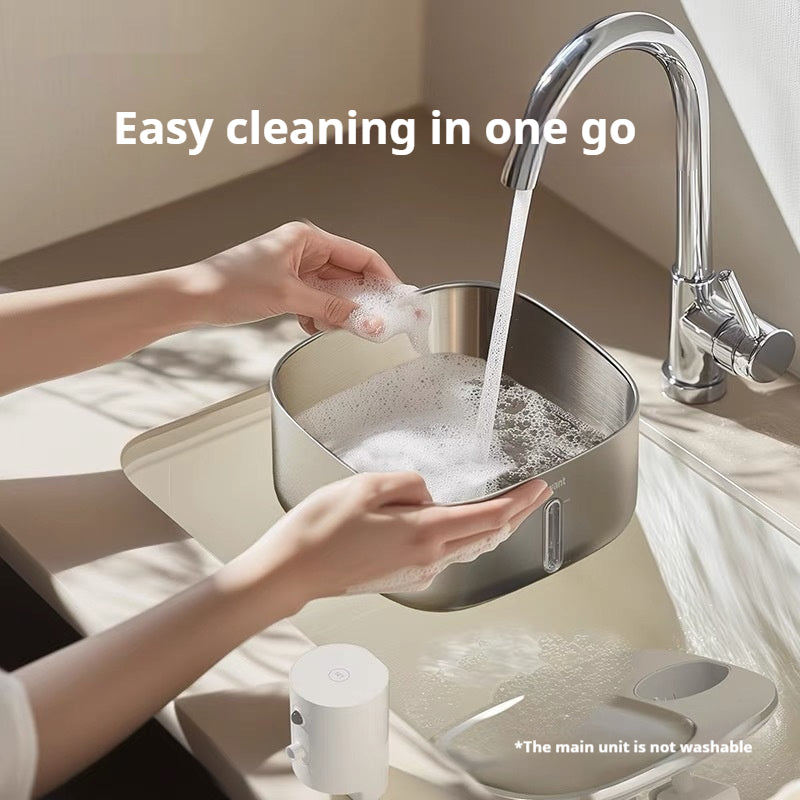Distributeur d'eau en acier inoxydable pour animaux de compagnie Charge sans fil Smart 32L