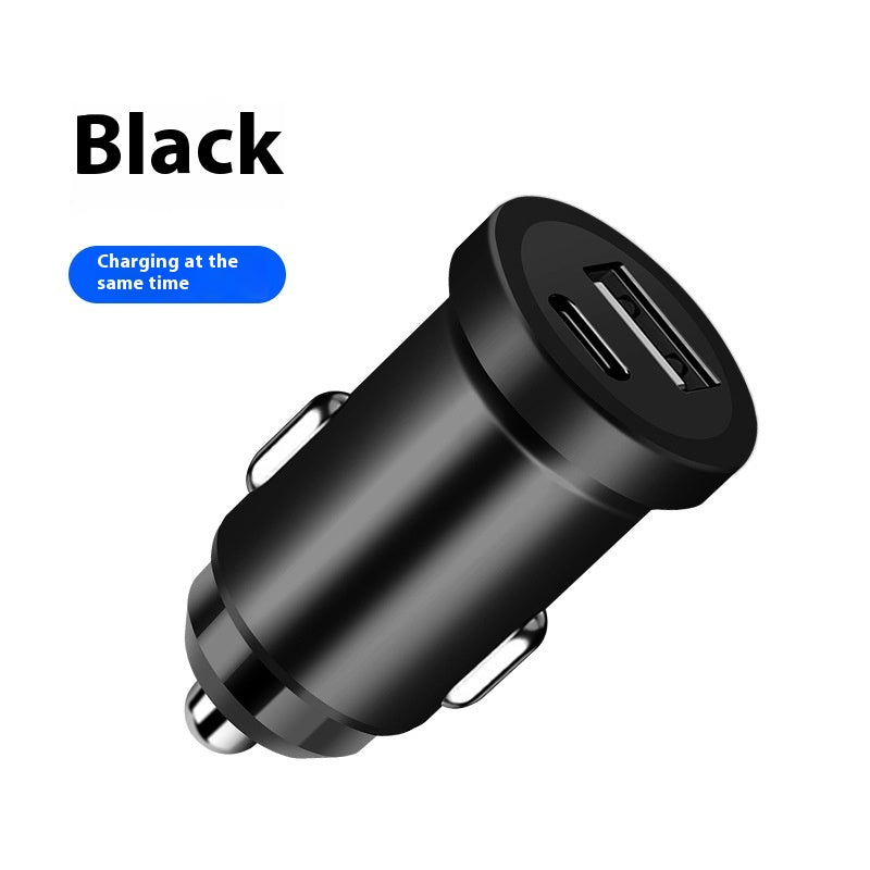 Car Phone Charger PD Car Charger Mini Metal Car Charger