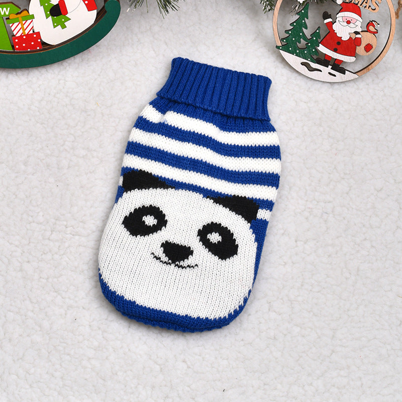 Chats Noël chaud col tortue Chandail Divers styles de vacances