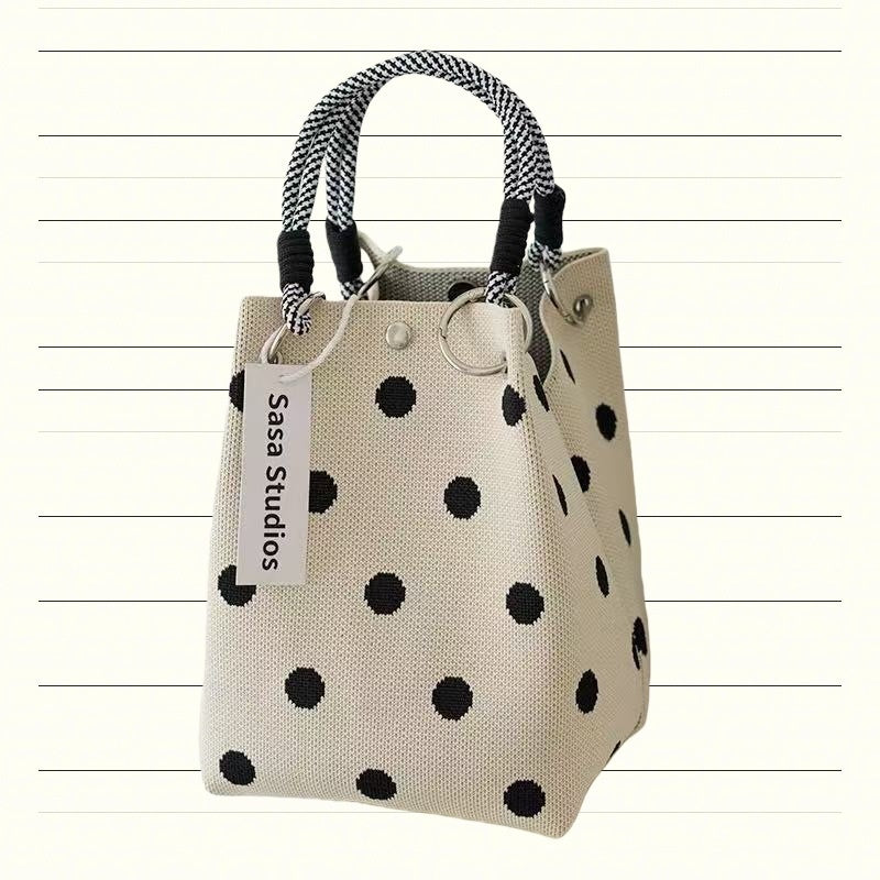 Sac à dos tricoté Sac à main facile à transporter Style simple