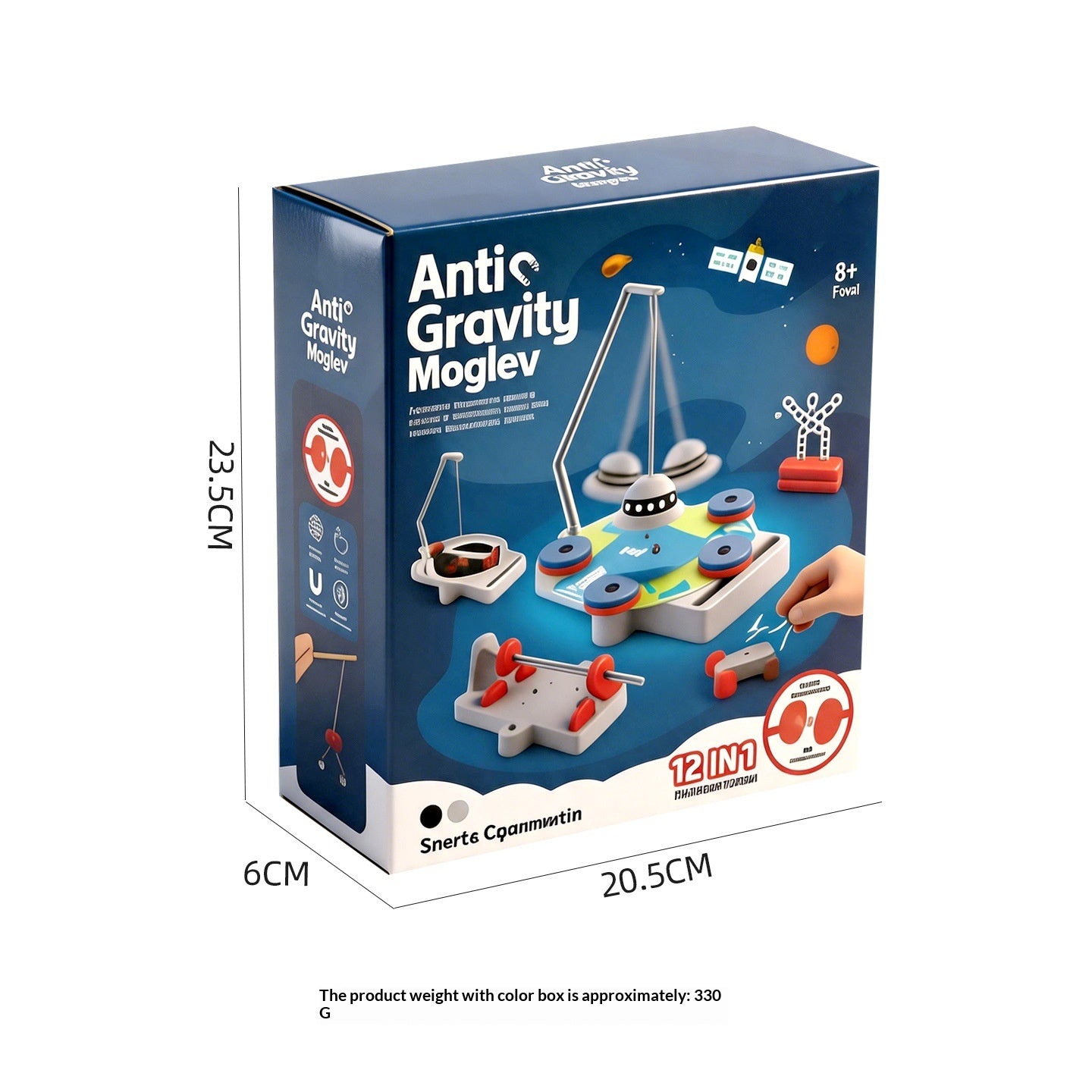 Scientific Experiment Anti-Gravity Magnet Physics Assembly Puzzle Ensemble de jouets éducatifs