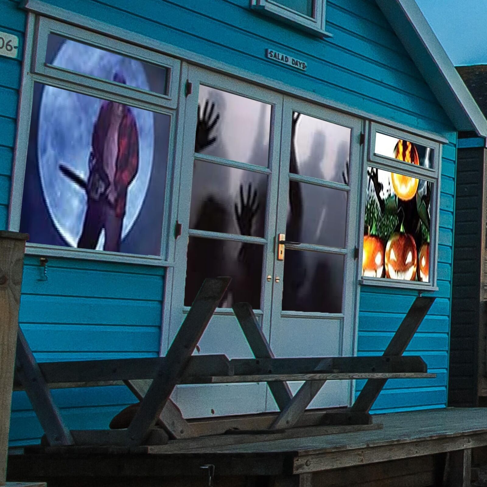 Projecteur de fenêtre d'Halloween Christmas Holographic Optical Home Window Display Pro