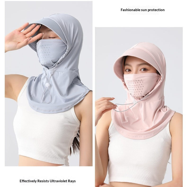 Masque du visage de l'écran solaire Été des femmes