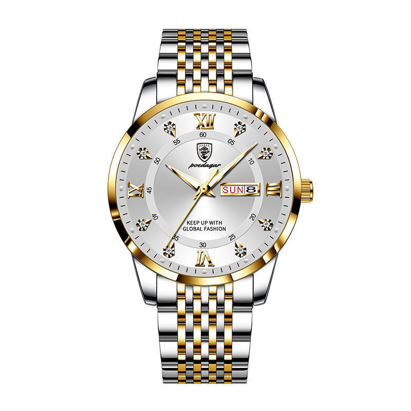 Lumineux montre homme mode coréenne