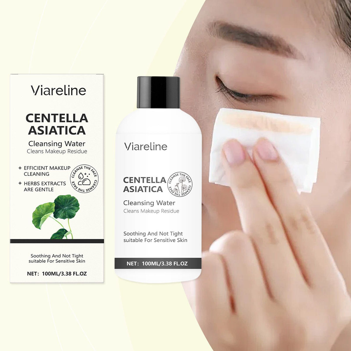 VIARELINE Démaquillant Centella Eau