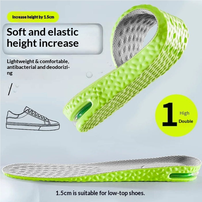 Semelles intérieure en augmentation de hauteur Soft Bouncy amortisseur et confortable