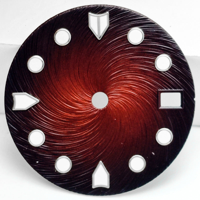 285mm Accessoire cadran de montre lumineuse à texture graduée