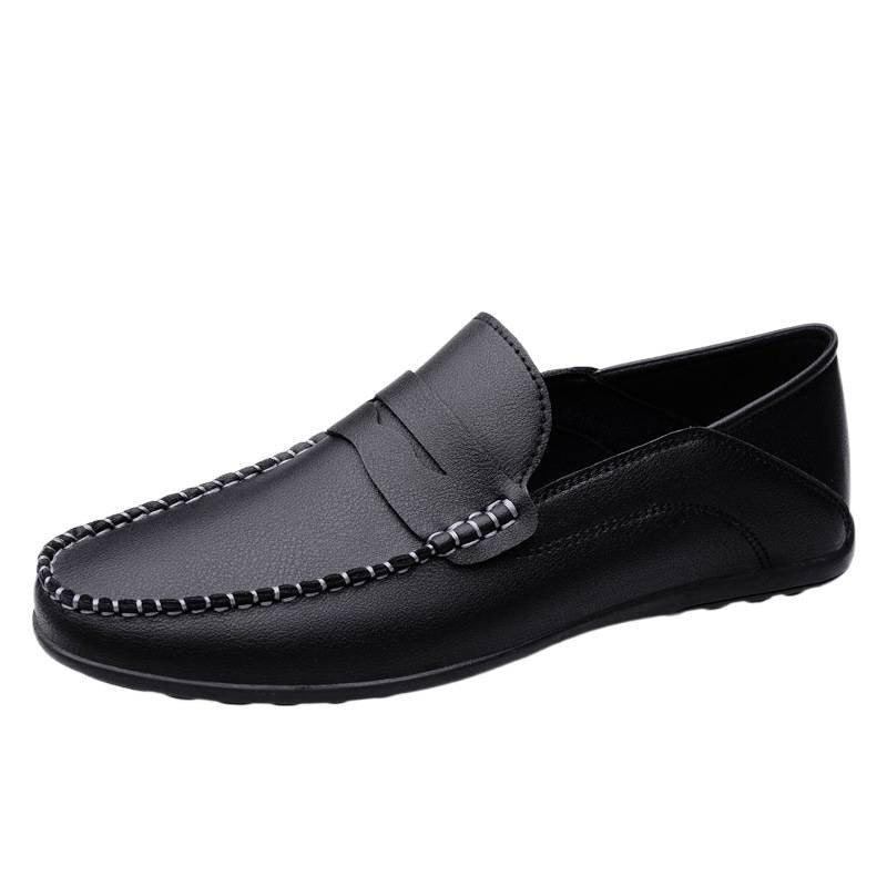 Chaussures en Cuir Casual Homme d'été