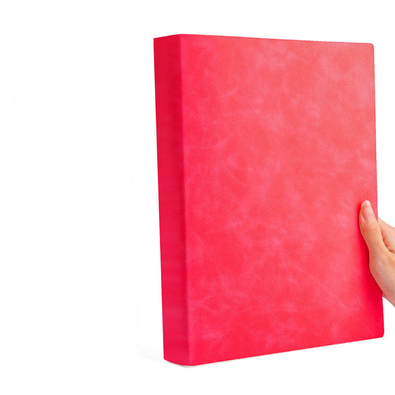Carnet de notes épaissi Carton en cuir souple