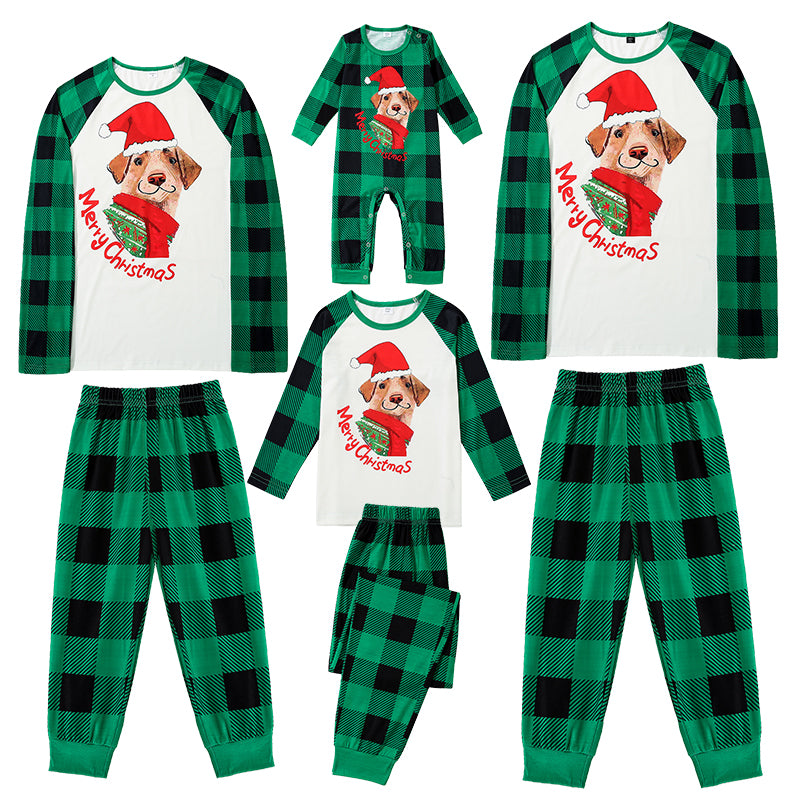 Ensemble familial Pyjamas à manches longues de Noël