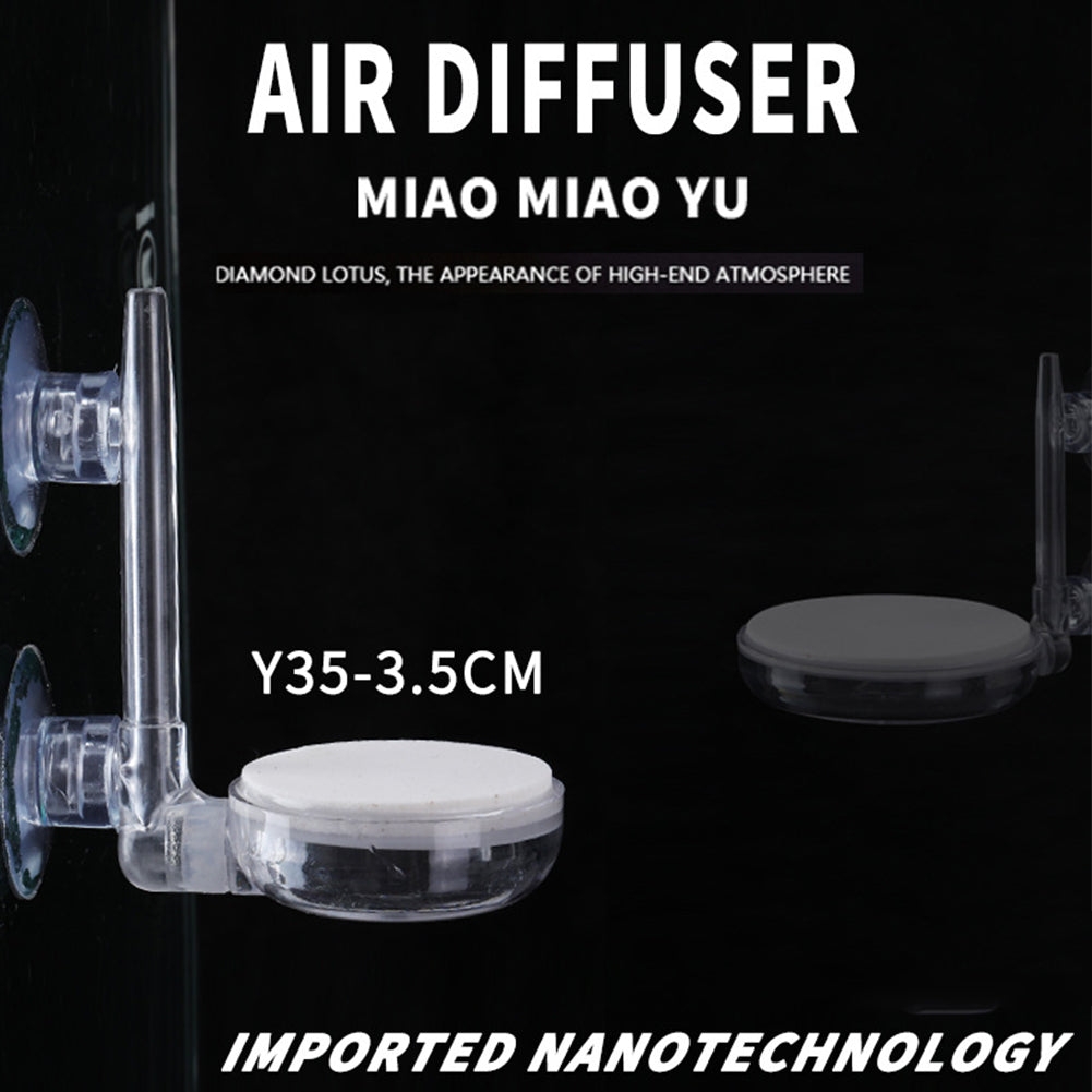 Aquarium Réservoir de poisson Raffineur d'air Tête de sable Nano Oxygénation Raffineur