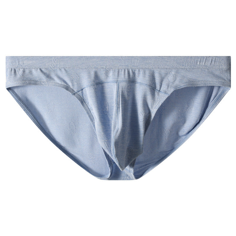 Sous-vêtements en soie de glace Modal Low Waist Jacquard