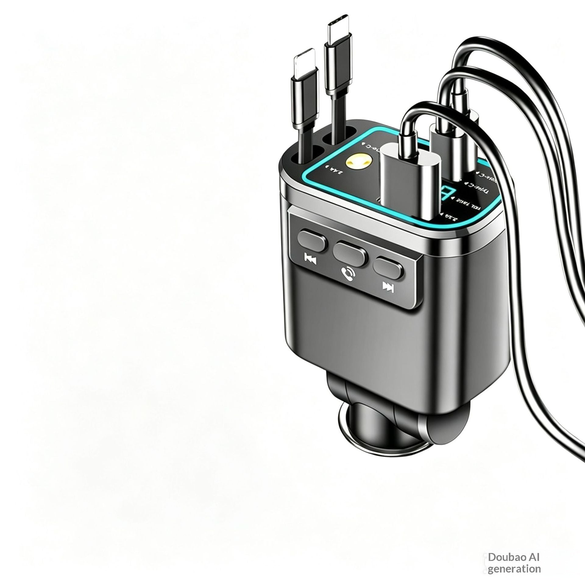 Chargeur Bluetooth Bluetooth 240W avec câble rétractable