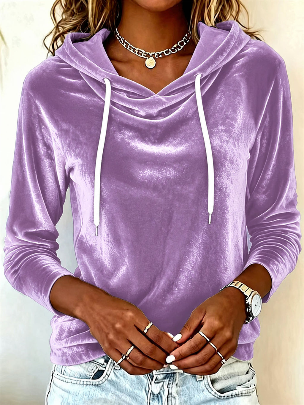 Polyester blouse