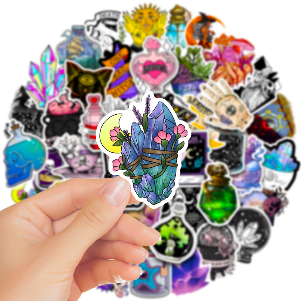 Stickers Graffiti imperméable 50 pièces de compartiment à bagages