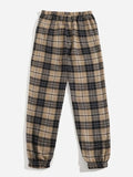 Pantalons à bande de cheville imprimée Comfort Casual