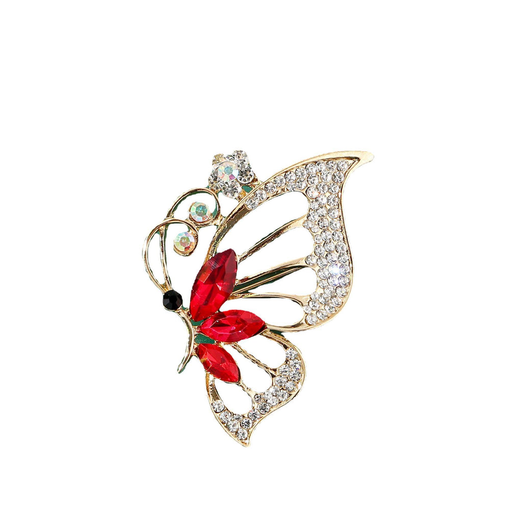 Accessoire de luxe mode Broche papillon