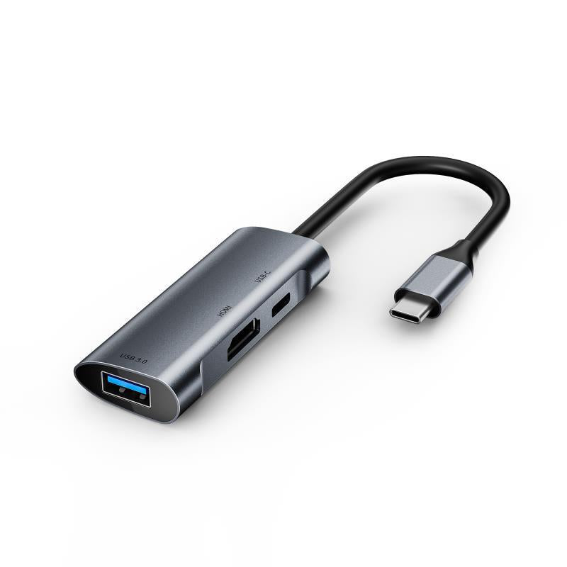 Type-C 3-en-1 HDMI PD USB 30 Support Dock Expansion