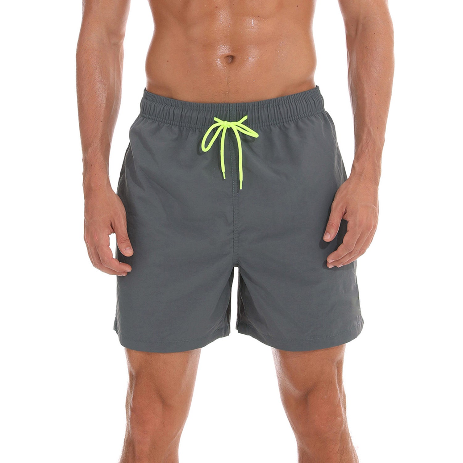 Maillot de bain à bande élastique homme avec short à linge Mesh