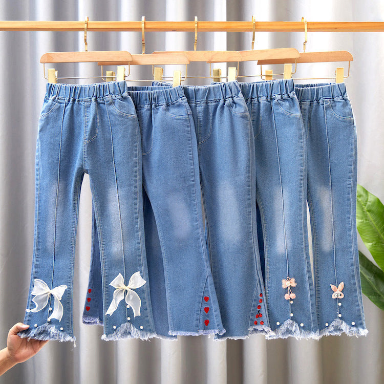 Pantalons à jambes larges pour enfants Conférencier occasionnel