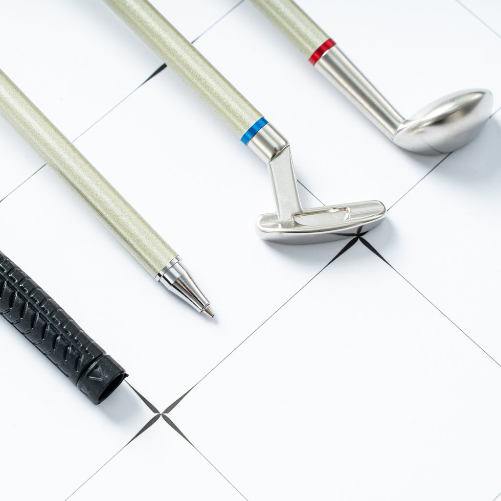 Stylo à bille en métal Golf