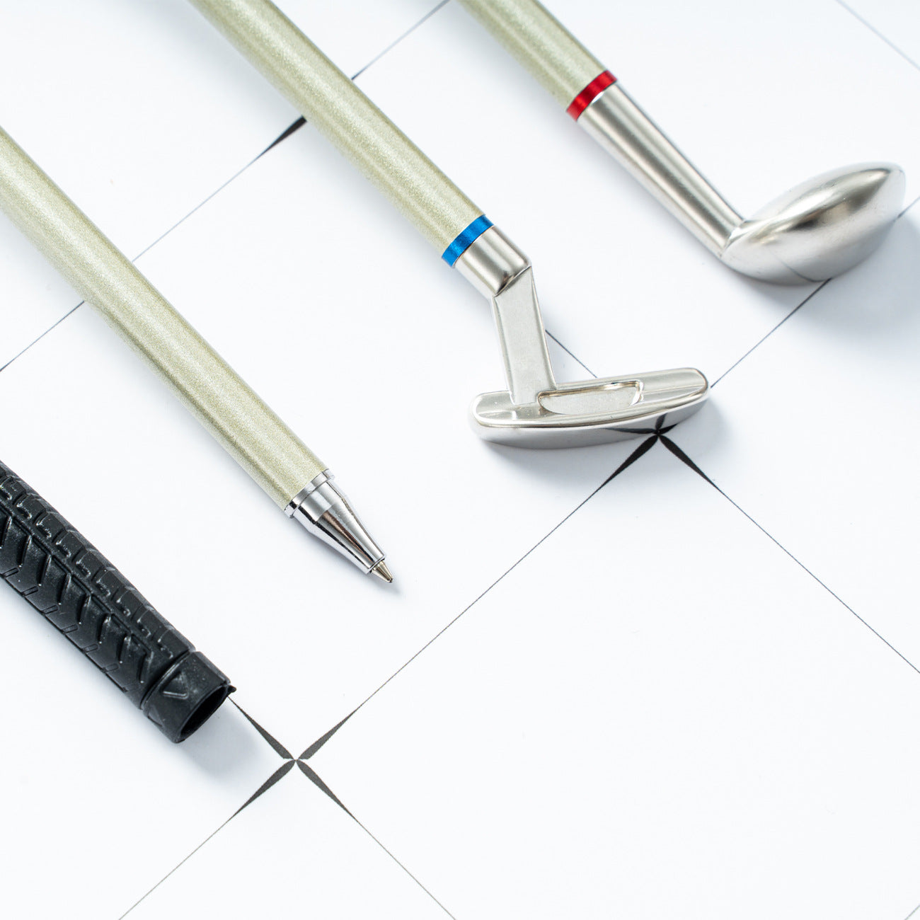 Stylo à bille en métal Golf