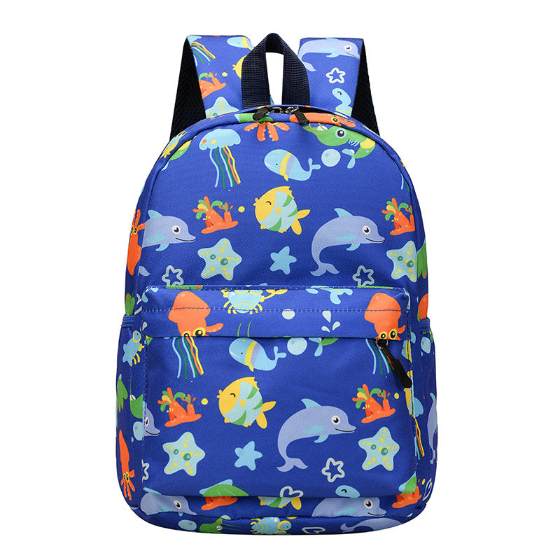 3D Print Cartoon Kids School Bag