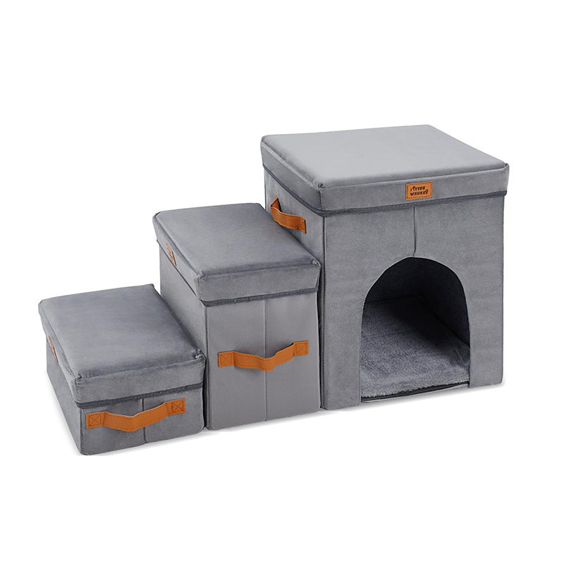 Échelles d'entreposage de chiens pliables Échelles de chiens