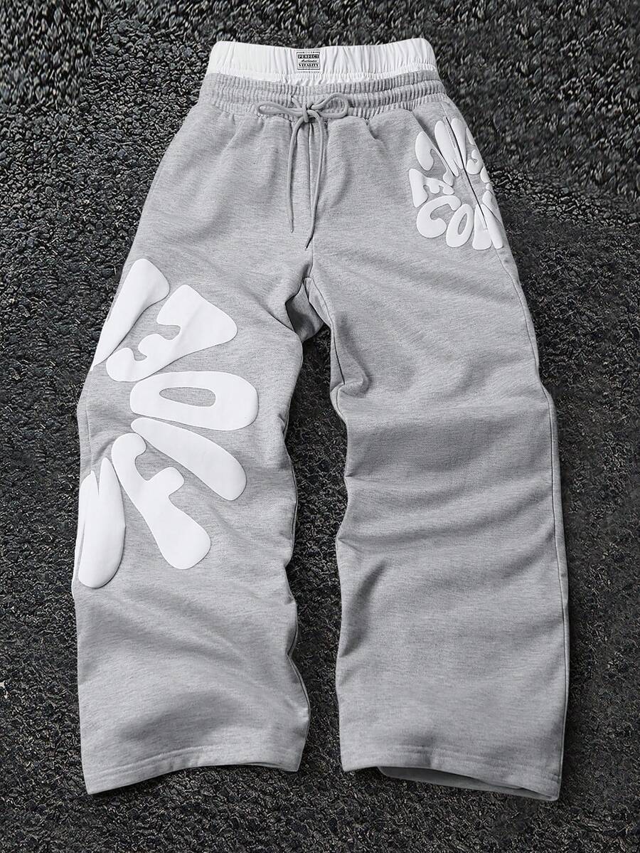 Pantalons de sport pour femmes et hommes à jambes droites