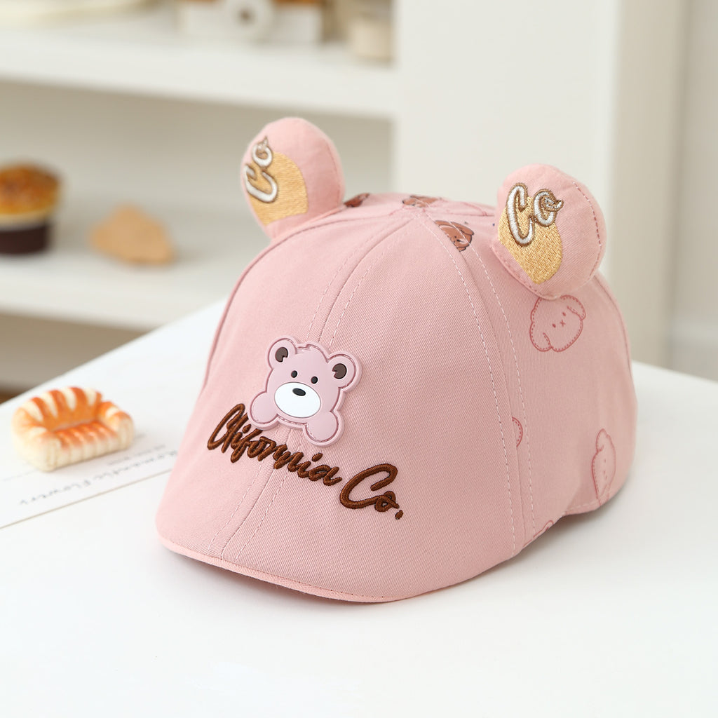 Ours des enfants en forme d'oreille en forme de lettre Tirage en trois dimensions de l'ours en peluche Cartoon