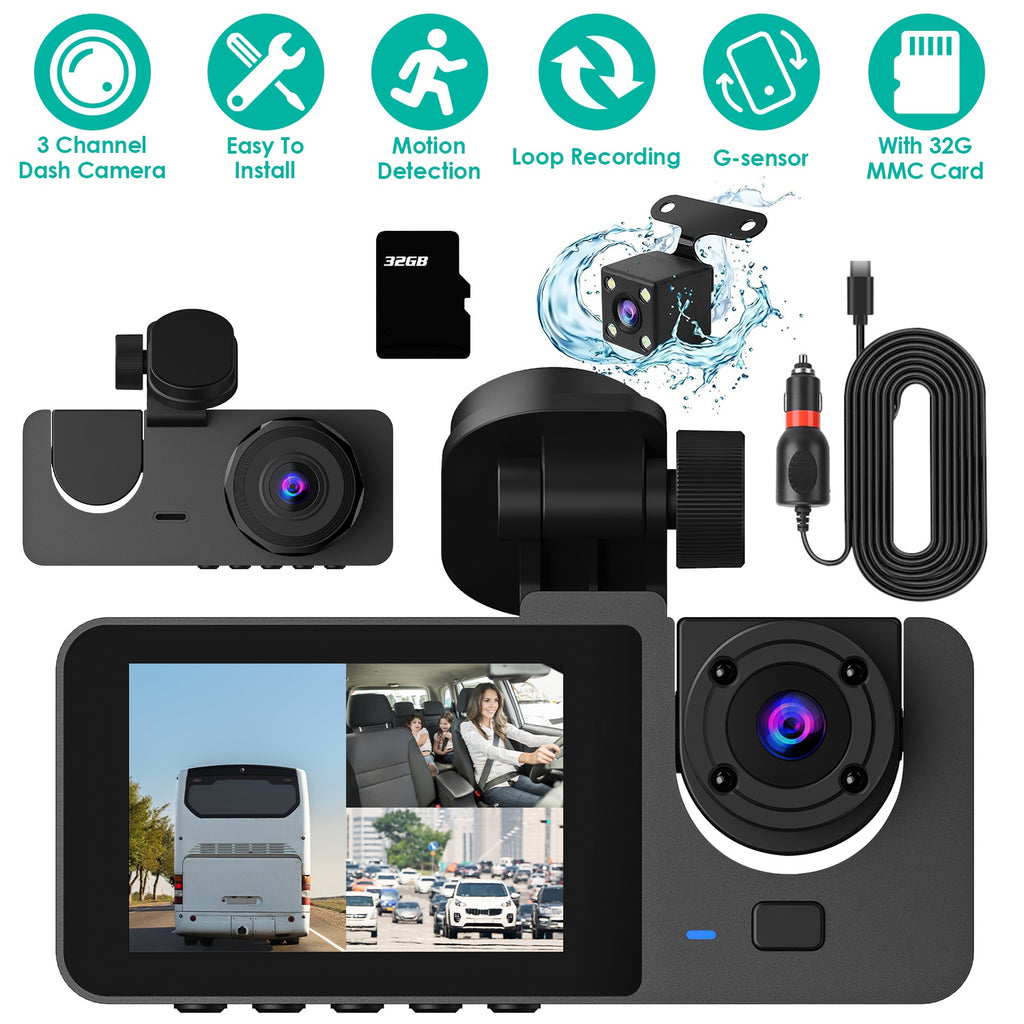 Voiture DVR avec carte MMC 32G