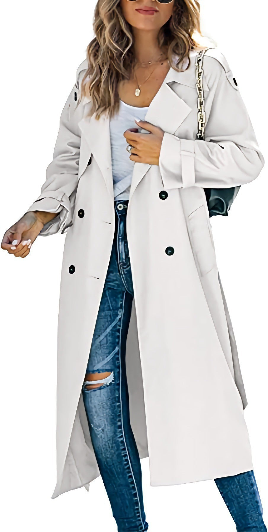 Femmes AutomneHiver brise-vent Casual Coat