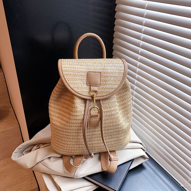 Voyages de vacances Femmes Woven sac à dos étudiant