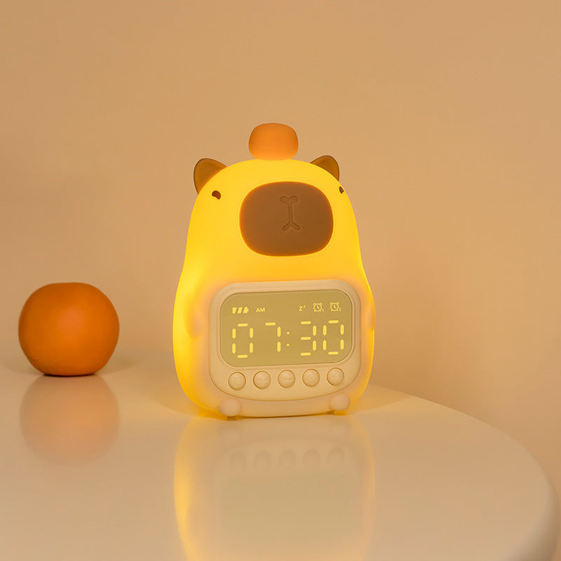 Populaire Capybara Silicone réveil réveil nuit lumière