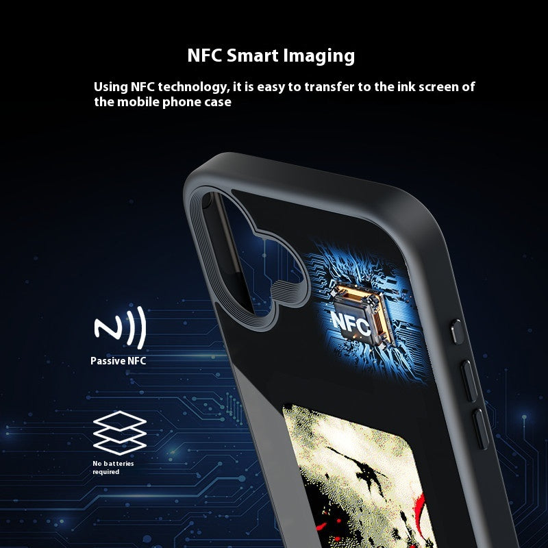 Étui de téléphone à écran E quatre couleurs
