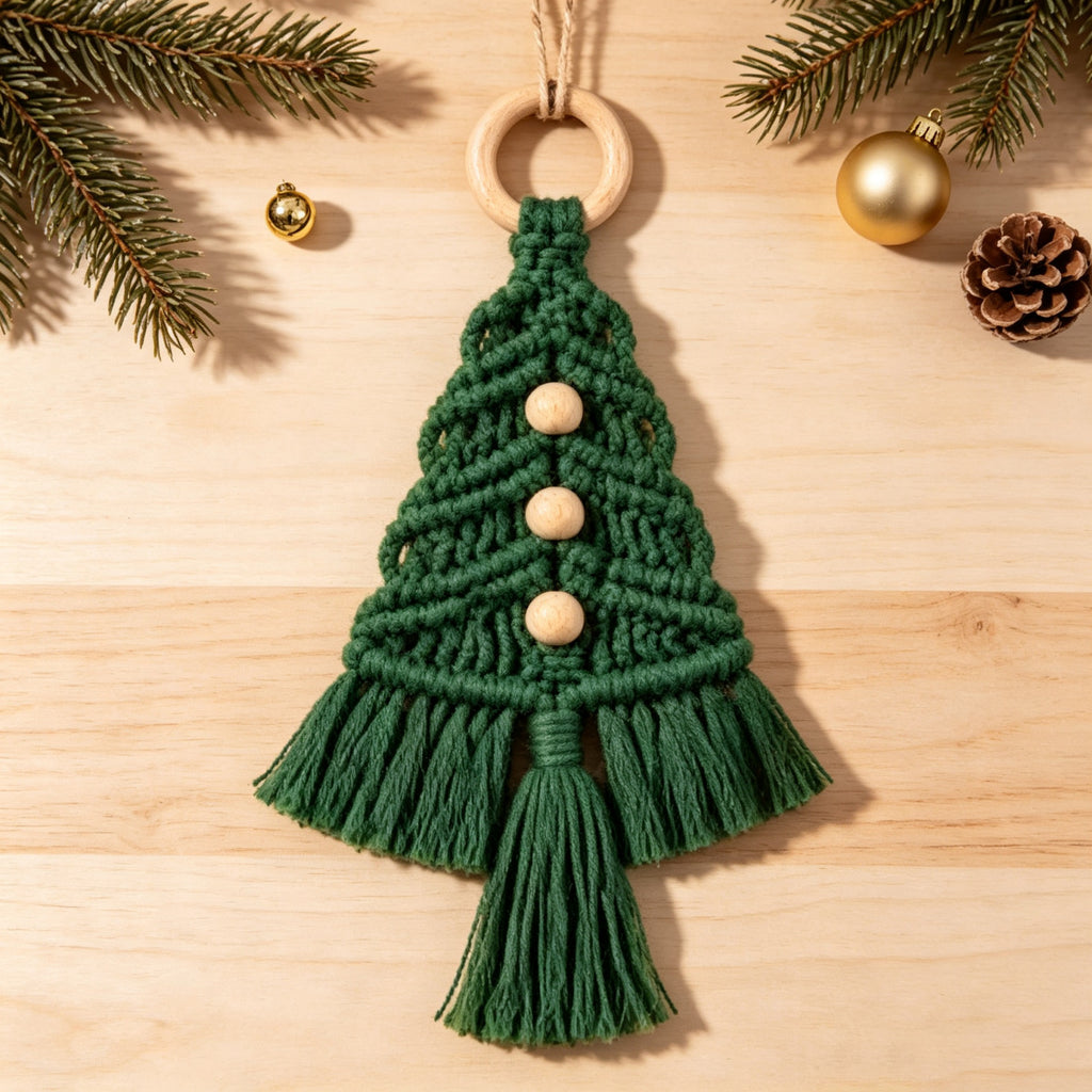 Ornements d'arbre de Noël de style bohème pour les fêtes