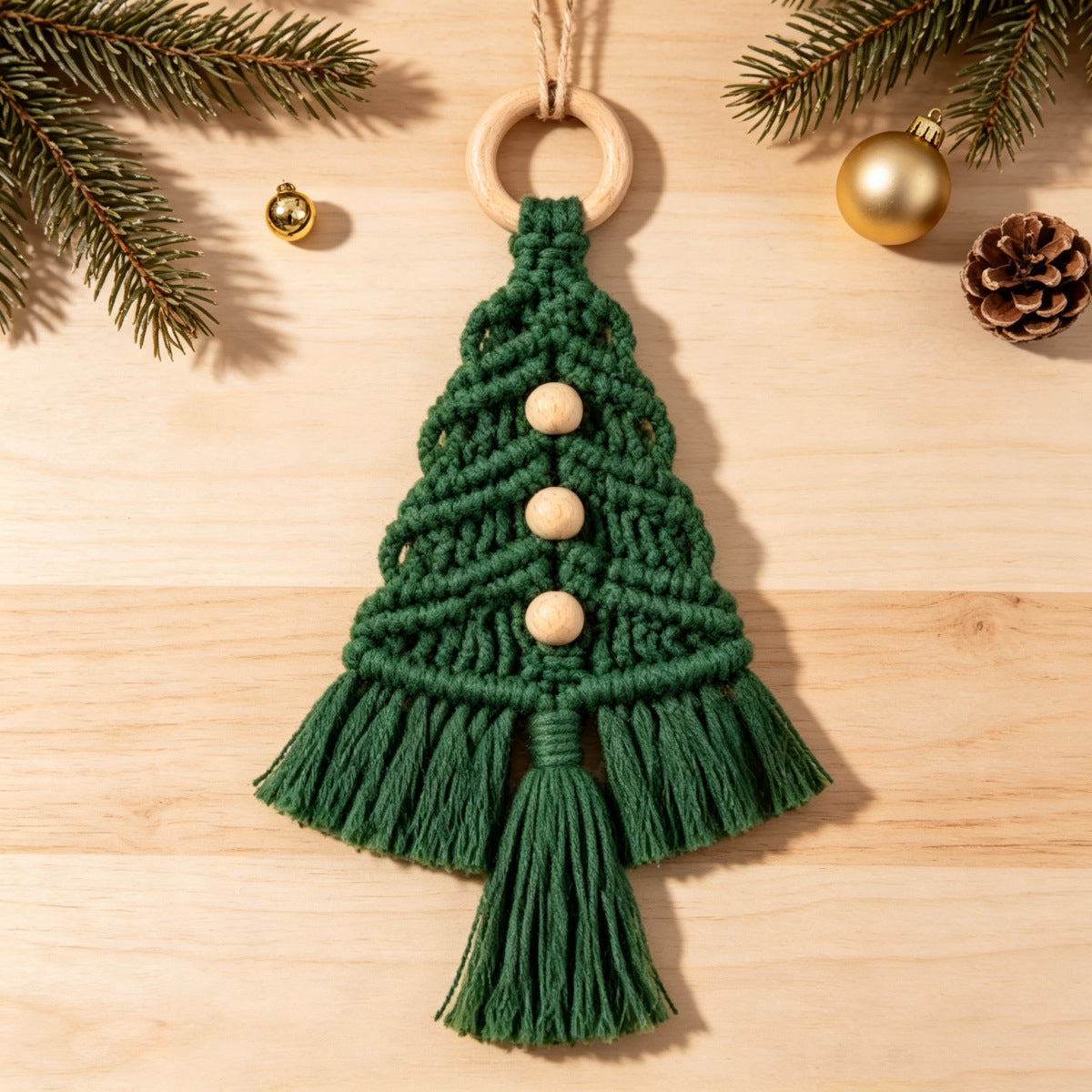 Ornements d'arbre de Noël de style bohème pour les fêtes